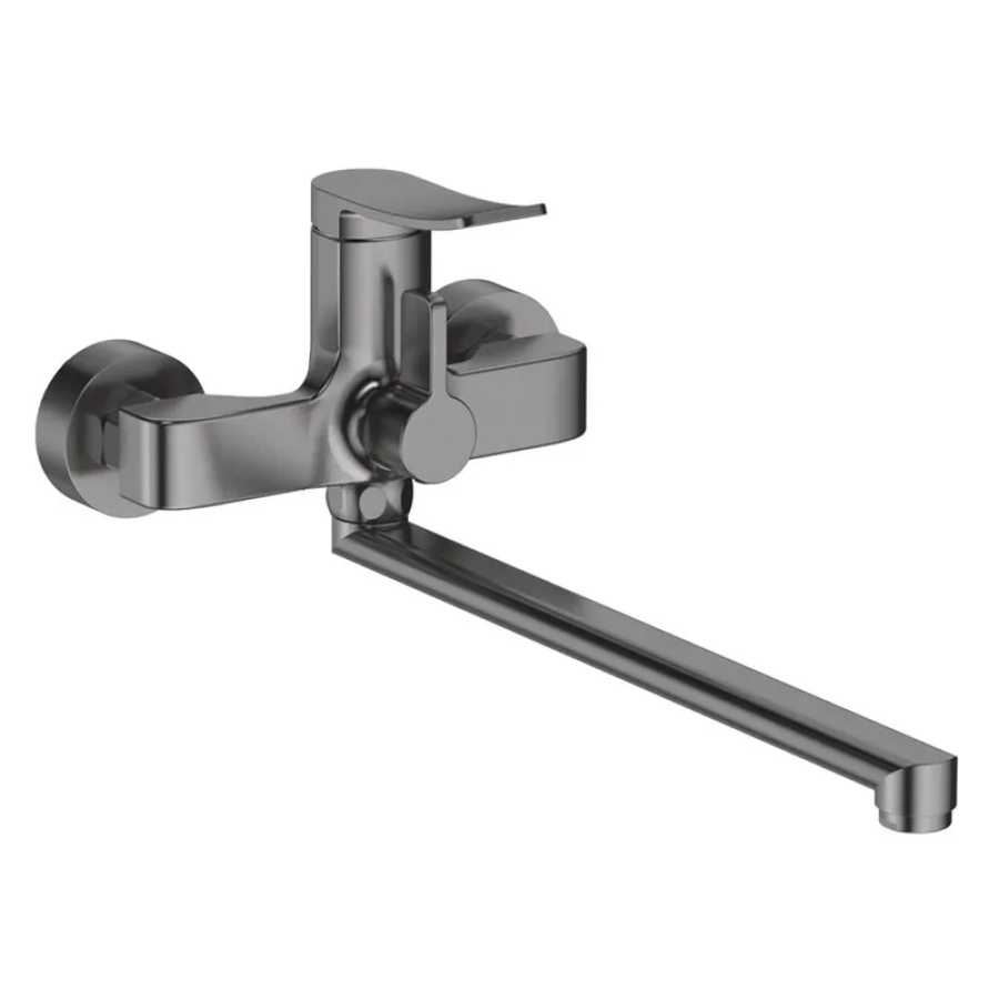 Смеситель для ванной однорычажный MIXXUS DALI 006 Euro Graphite (MI6758)