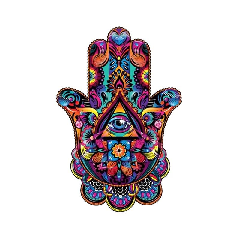 Пазл дерев'яний Хамса А4 (1081) Пазл дерев'яний Хамса А4 (1081)