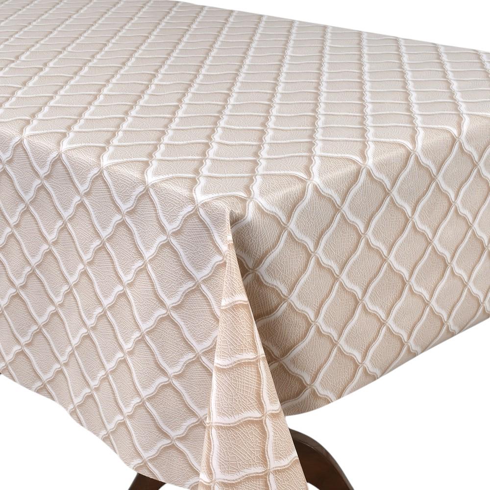 Клеенка на стол LINO MA-5866 1,37х20 м Бежевый (35227335)