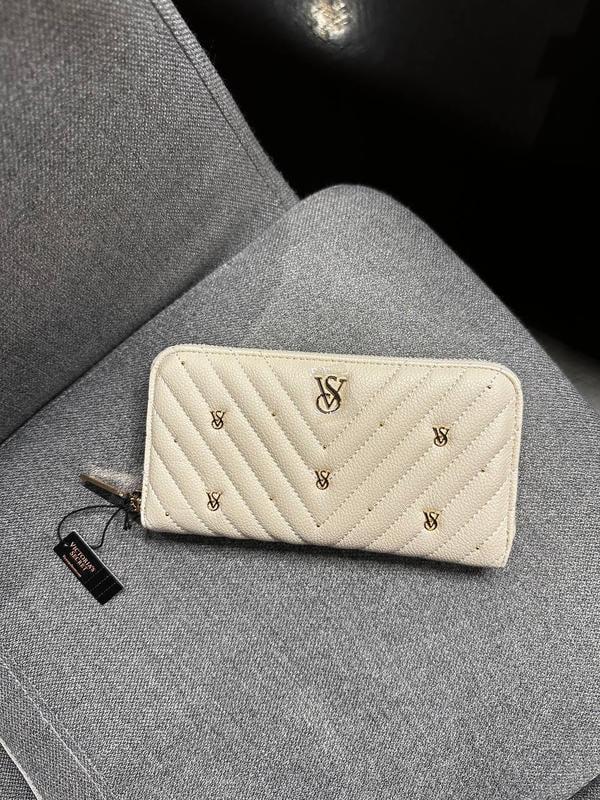 Кошелек Victoria's Secret The Victoria Wallet Бежевый - фото 2