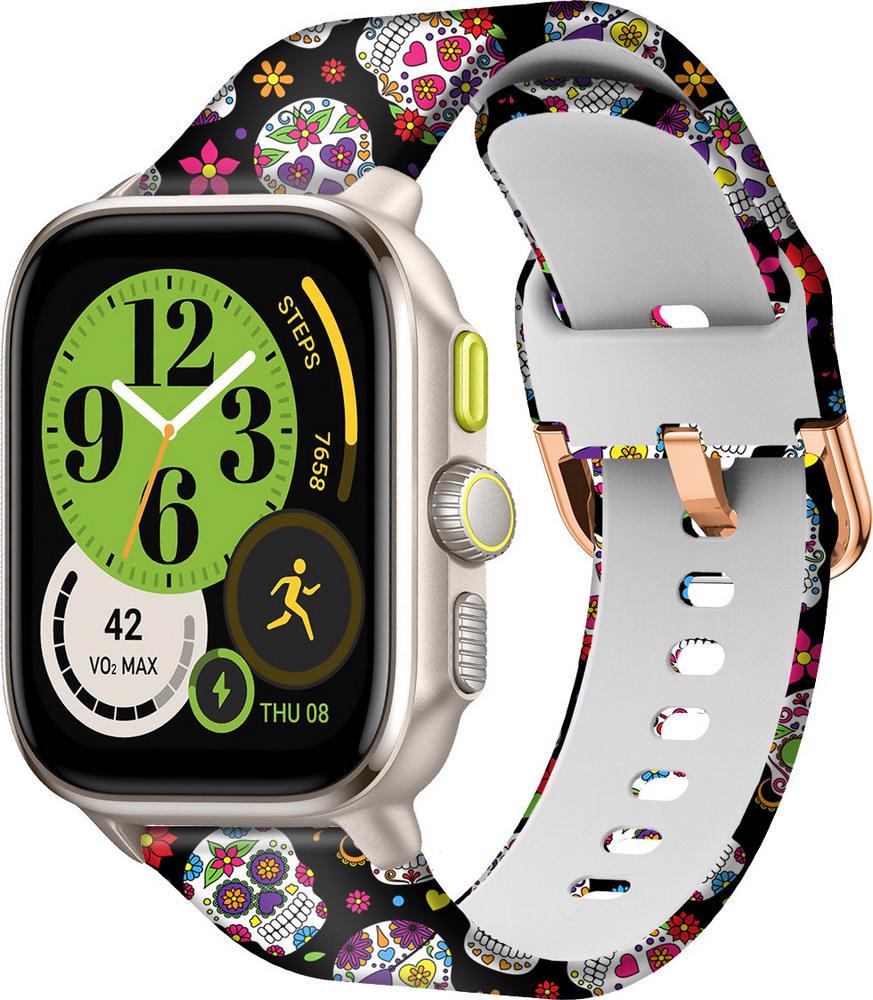 Ремешок Colorful для Amazfit Cheetah Square Skull (38518)