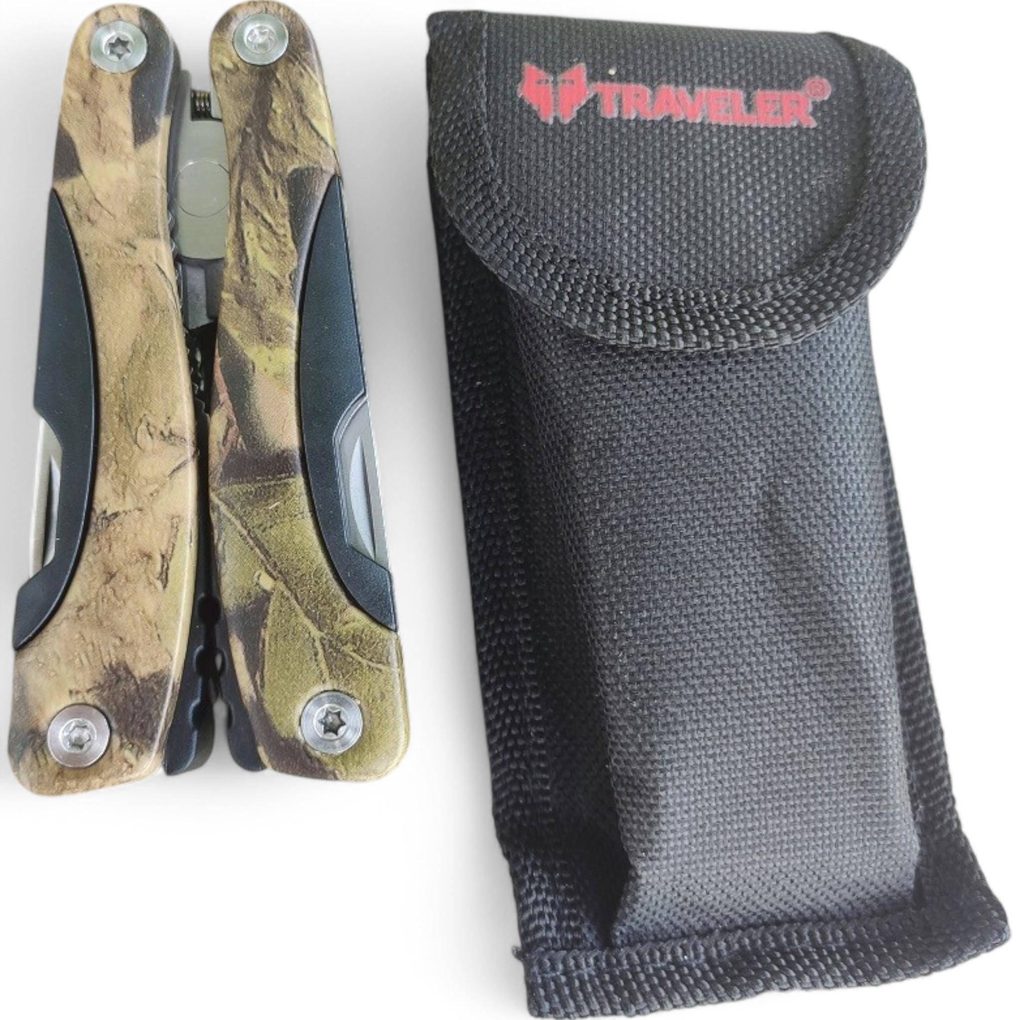 Мультитул Traveler MT 6в1 в чехле Khaki (25685644)