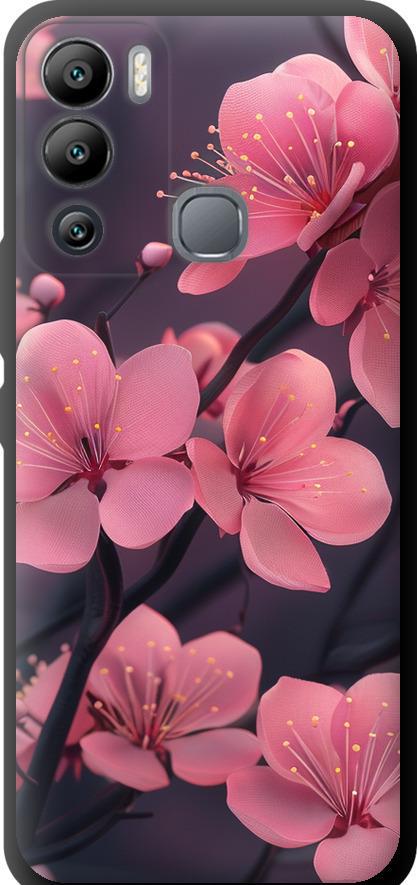 Чехол на Infinix Hot 12i Пурпурная сакура (6075b-2863-42517)