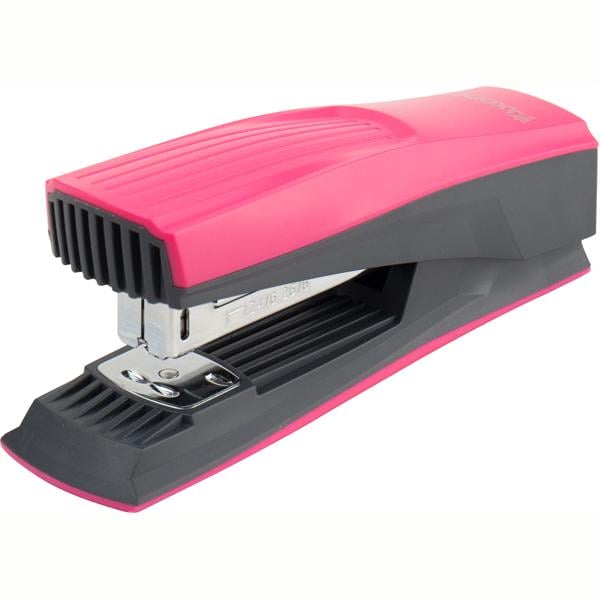 Степлер Axent Shell скобы №24/6 до 20 листов пластиковый Розовый (4832-10-a)