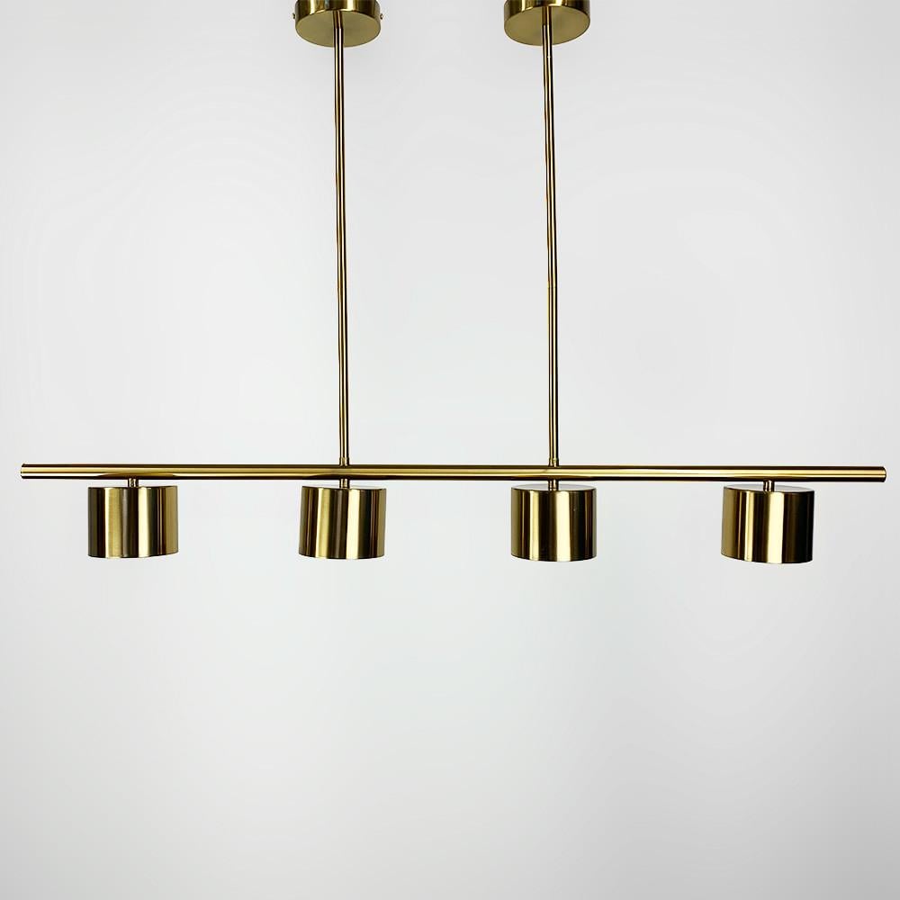 Люстра подовжена CLYDE з 4-ма спотами Латунь (MJ 118/4 AB)