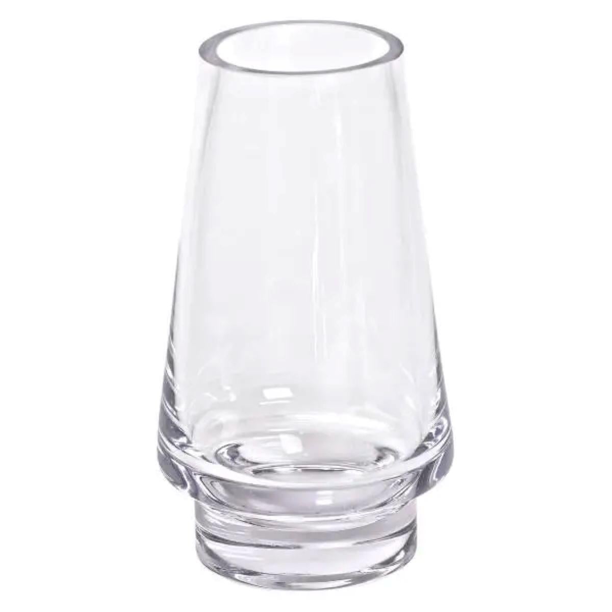 Ваза скляна для квітів Light House 1,9 л 25 см Прозорий (LG-20192)