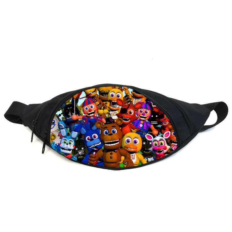 Поясная сумка-бананка Cappuchino toys ФНАФ Аниматроники GB-FNAF 5 ночей с Фредди 18 Черный (2033177479)