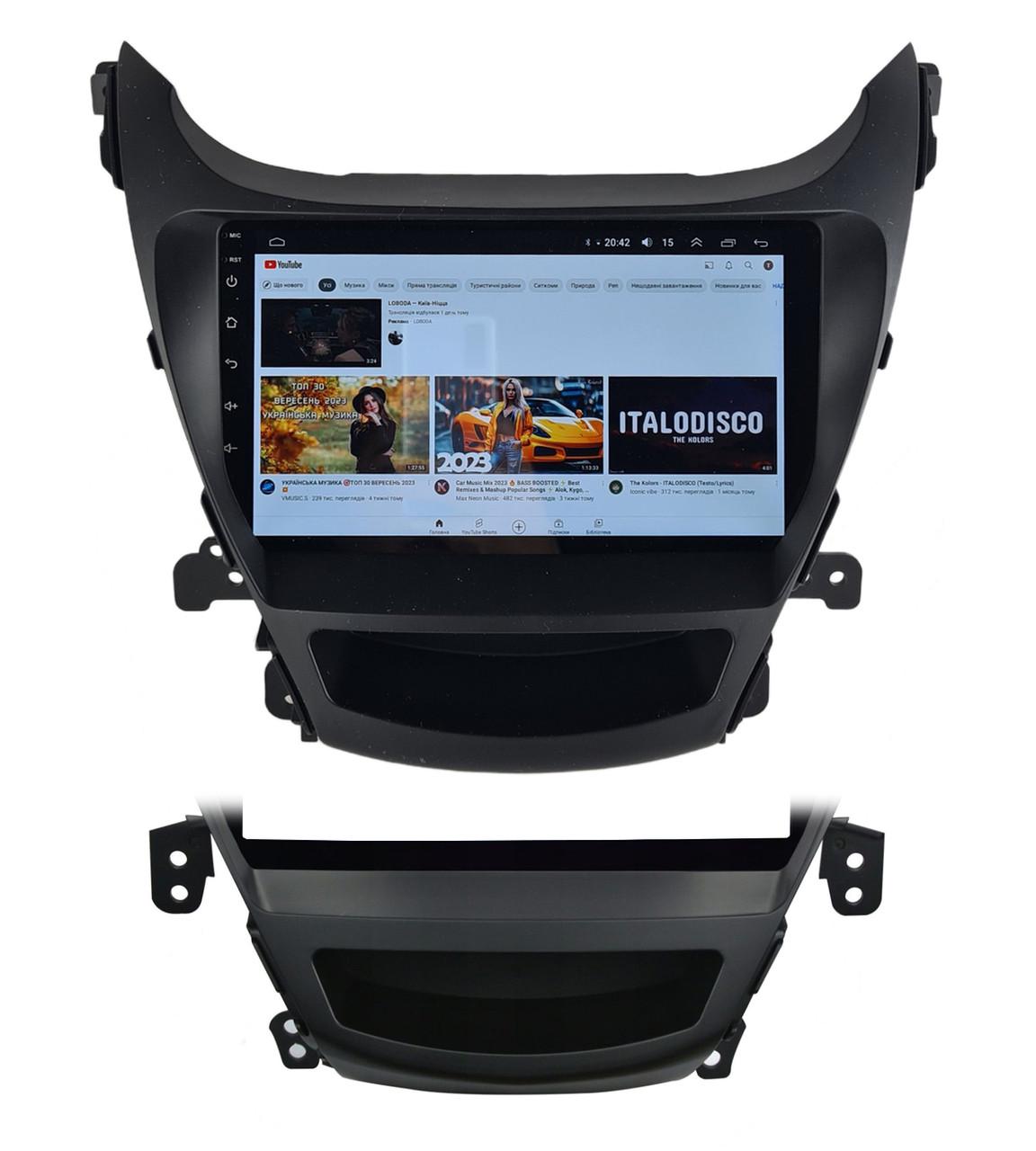 Автомагнитола для Hyundai Elantra 2011-2015 7862 8 ядер/4G/DSP/CarPlay/Android/QLED (М-ХЭЛн-9-Т6)