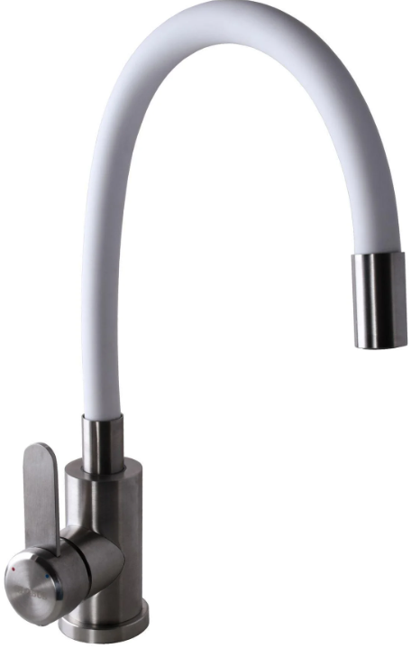 Смеситель для кухни Globus Lux 000020058 с гибким изливом однорычажный