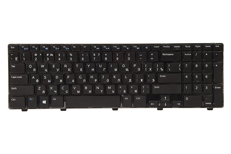 Клавіатура Power для ноутбука DELL Inspiron 15 3521 Vostro 2521 чорний фрейм Чорний
