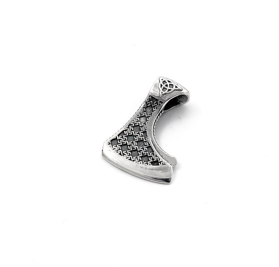 Кулон Maxi Silver 8912 Топор перуна с оберегами (88912)