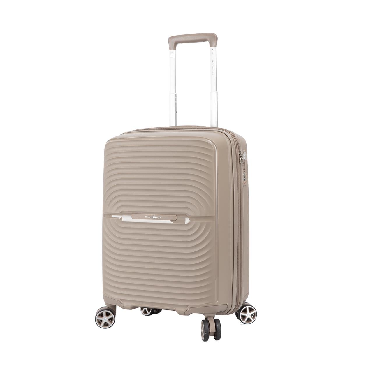 Валіза мала для ручної поклажі Snowball 40903 поліпропілен S Шампань