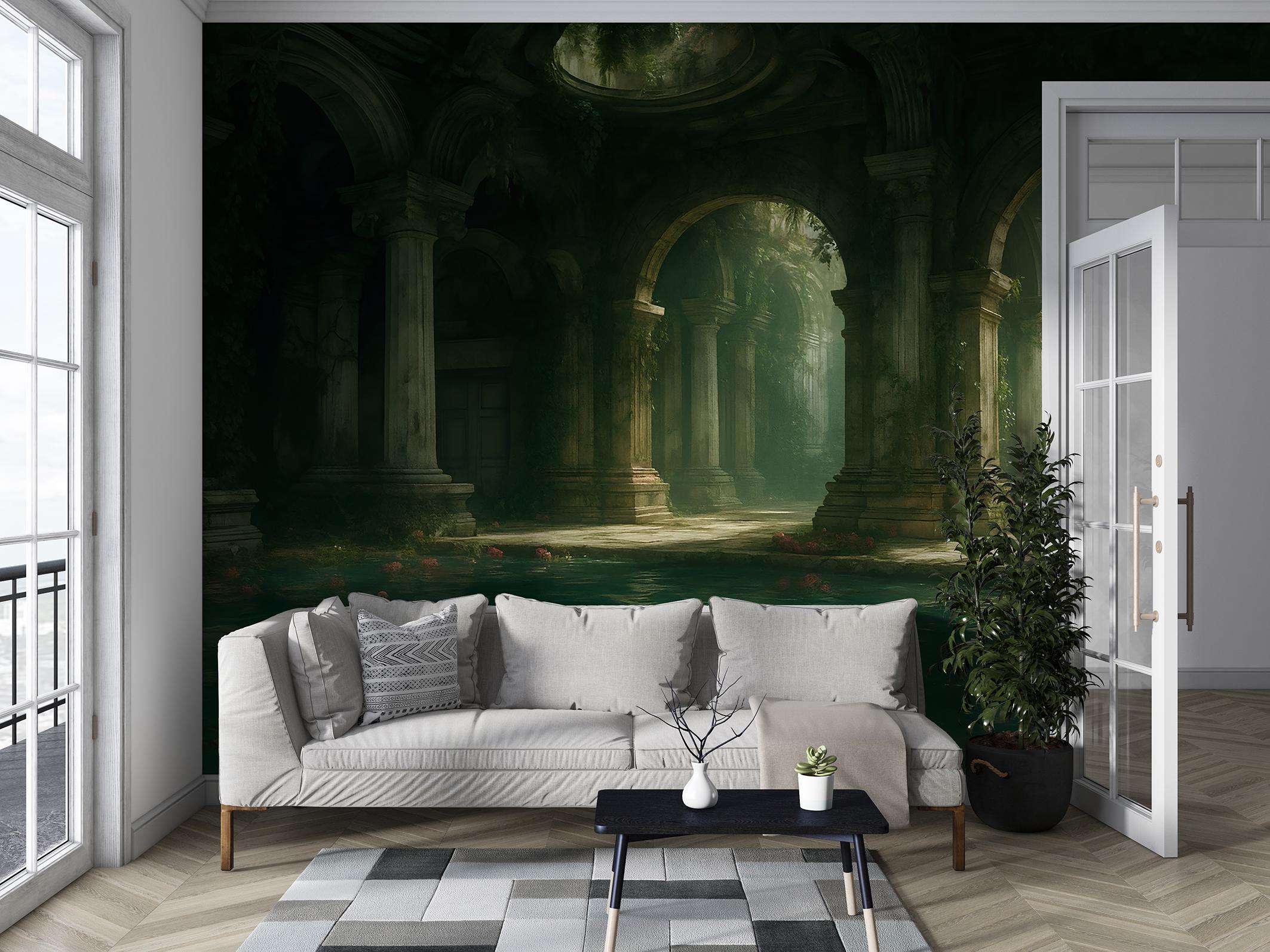 Фотообои флизелиновые Upstream Затерянный храм воды 180х120 см (VINT-014/2) - фото 6 Фотообои флизелиновые Upstream Затерянный храм воды 180х120 см (VINT-014/2) - фото 6