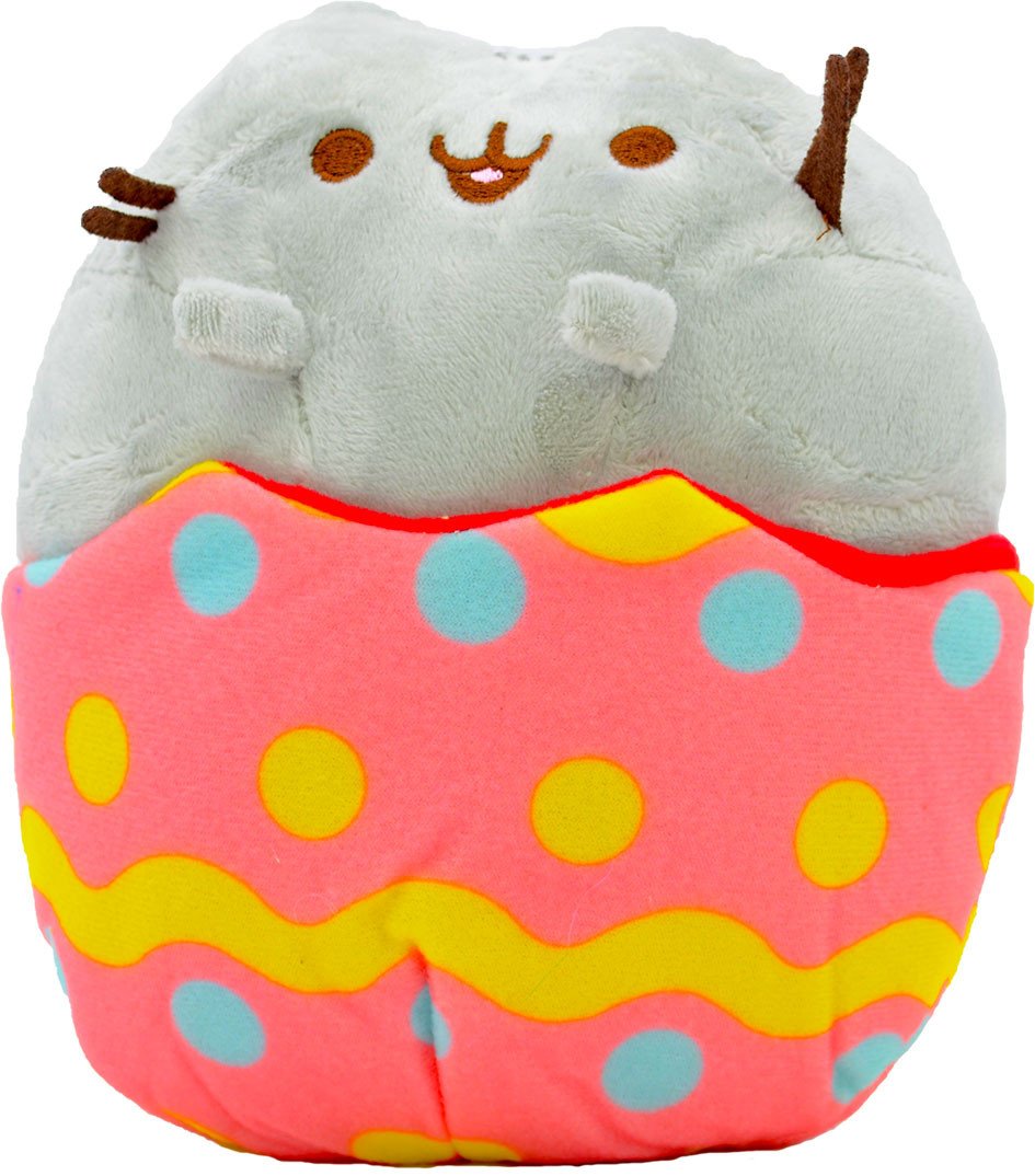 М'яка іграшка Кіт у яйці Big pusheen cat 23х20 см (n-1735)