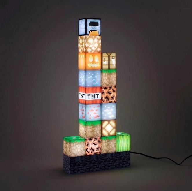 Світильник розбірний Minecraft Block Building Light акумуляторний 16 блоків (23322988) - фото 3