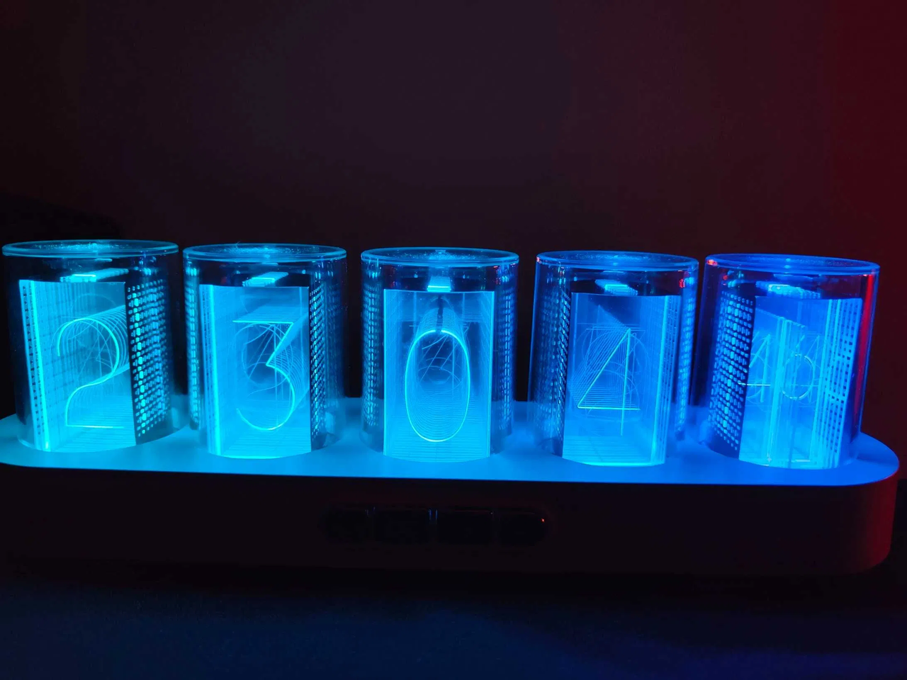 Годинник ламповий Nixie RGB Glow Tube (2622987822) - фото 3 Годинник ламповий Nixie RGB Glow Tube (2622987822) - фото 3