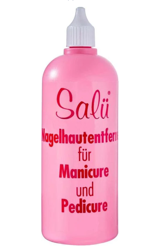 Розм'якшувач кутикули Salu ремувер для манікюру лужний швидке пом'якшення та видалення 250 мл (38984)