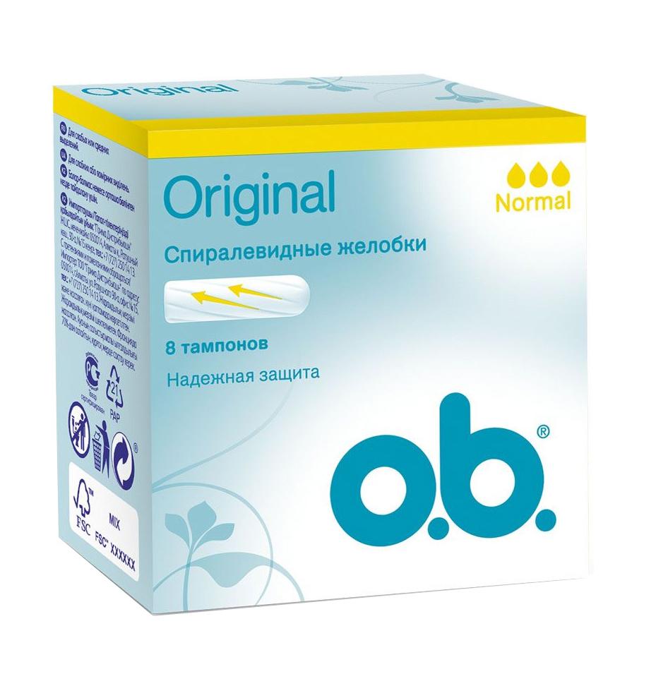 Тампони o.b. ProComfort Original Normal 8 шт. (3574660089202)