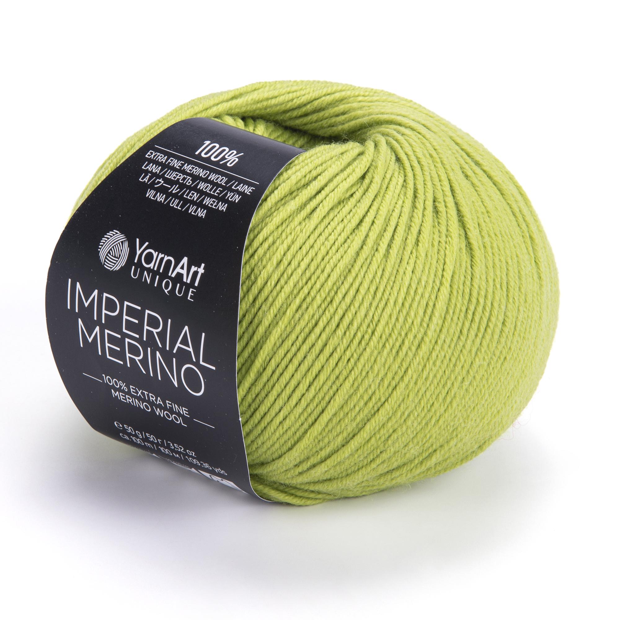 Пряжа YarnArt Imperial Merino 3331 Лайм (6253)