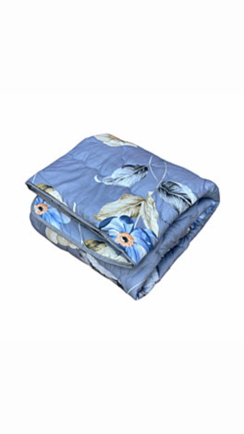 Одеяло закрытое овечья шерсть полуторное 150х210 см (51008)