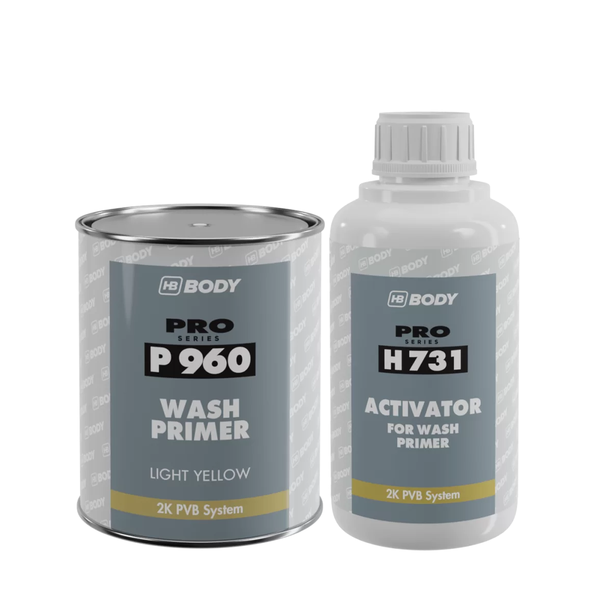 Грунт кислотный HB BODY 960 Wash Primer 1:1 1 л/1 л (9600300001+7310000001)