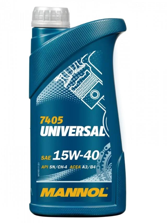 Моторное масло Mannol Universal 15w40 SN/CH-4 1 л
