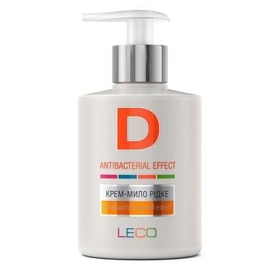 Крем-мыло жидкое LECO «D» «Антибактериальный эффект» 300 мл