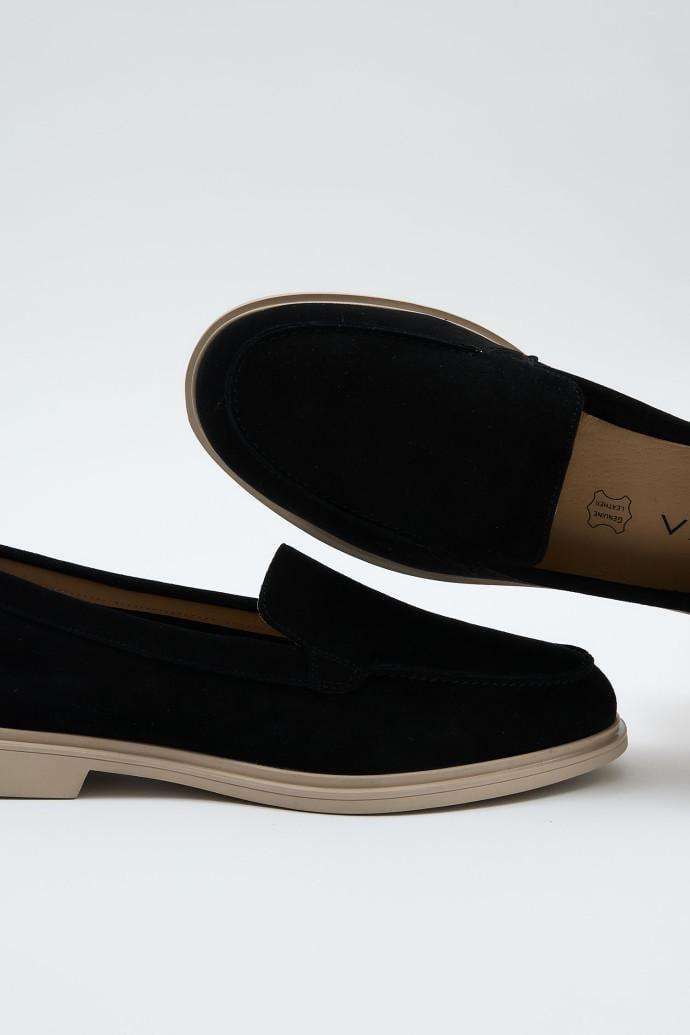 Мокасини жіночі LONZA замшеві р. 41 Чорний (198803) - фото 3