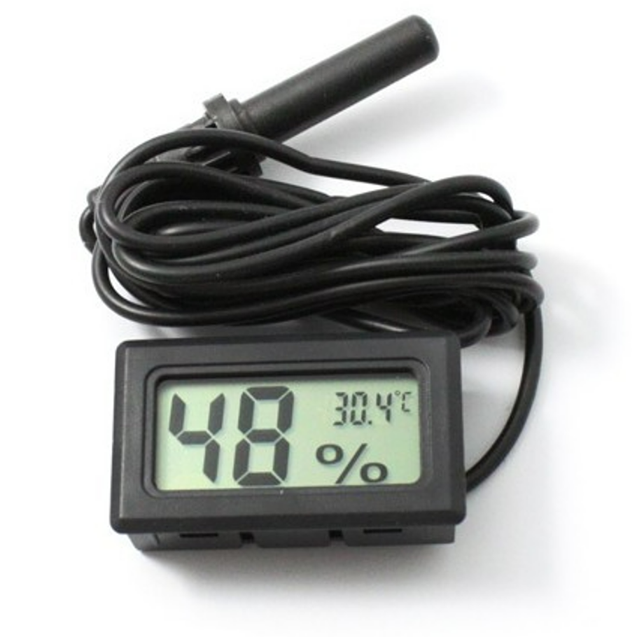 ᐉ Термометр-гигрометр цифровой с выносным датчиком 1,5 м • Купить в .