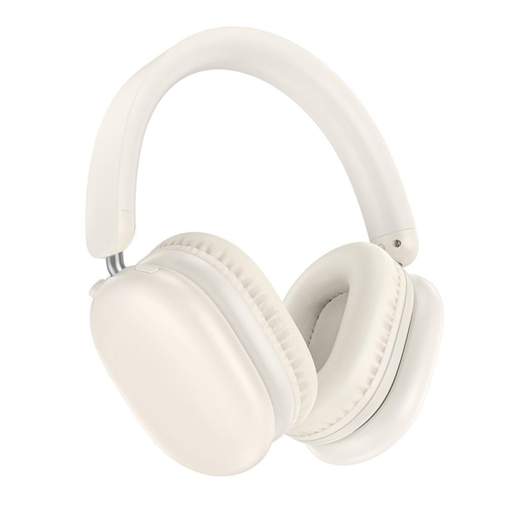 Наушники беспроводные Borofone BO27 Rhyme Bluetooth полноразмерные White (BO27)