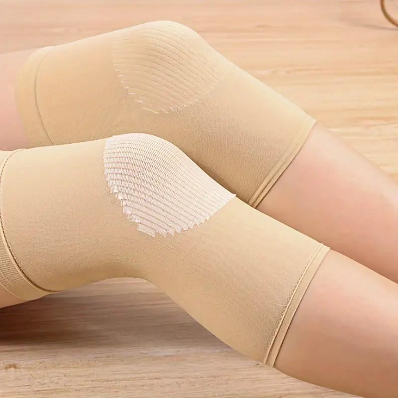 Наколінники компресійні еластичні унісекс 2 шт. OS Бежевий (3000003819) - фото 6 Наколінники компресійні еластичні унісекс 2 шт. OS Бежевий (3000003819) - фото 6