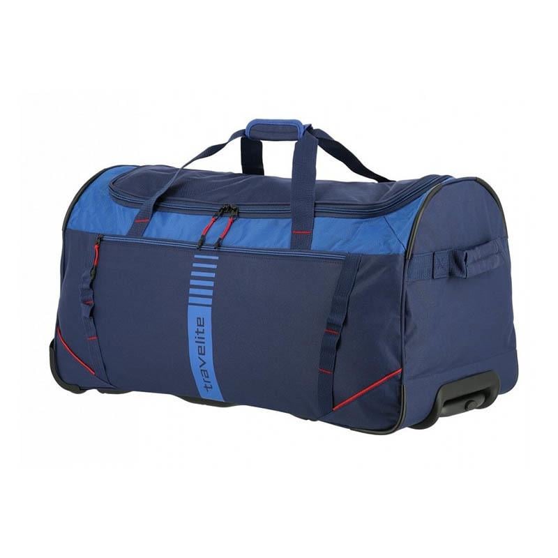 Сумка дорожная на колесах Travelite Basic Active 86 л Navy (TL096281-20) - фото 9