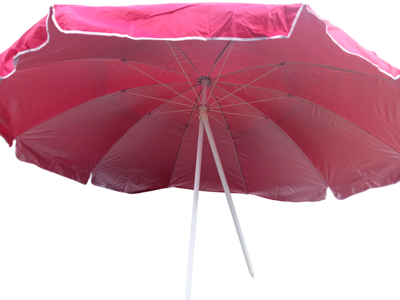 Зонтик торговый 2,5м Красный - фото 1 Зонтик торговый 2,5м Красный - фото 1