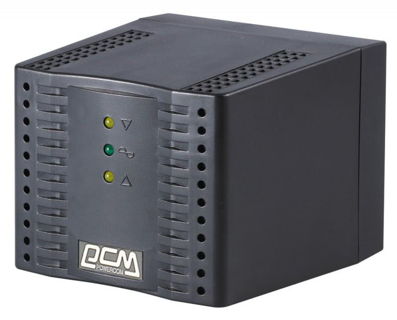 Стабилизатор напряжения Powercom TCA-1200 Black (2853)