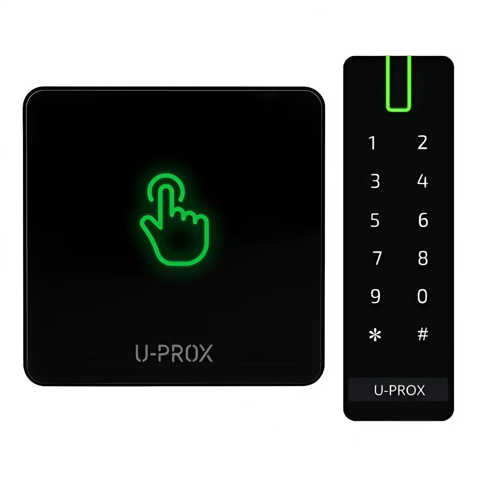 Контролер для дверей автономний із зчитувачем U-PROX CLC G80 SL keypad RFID MIFARE/NFC/EM Marine IP65 Чорний (623303)