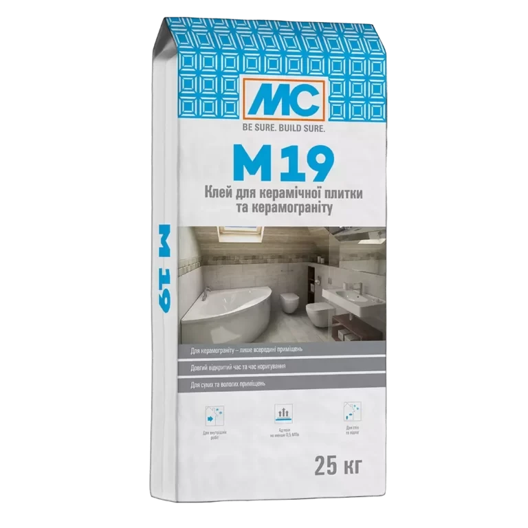 Клей для керамічної плитки та керамограніту MC-Bauchemie M 19 C1 T