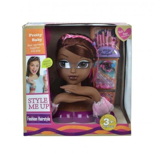 Кукла манекен для причесок и макияжа 29 см (3389)