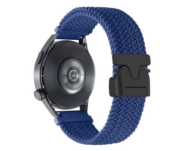 Ремешок Textile Elastic для смарт-часов Huawei Watch GT 6 46 мм/GT 6 Pro 46/22 мм Синий (48968)