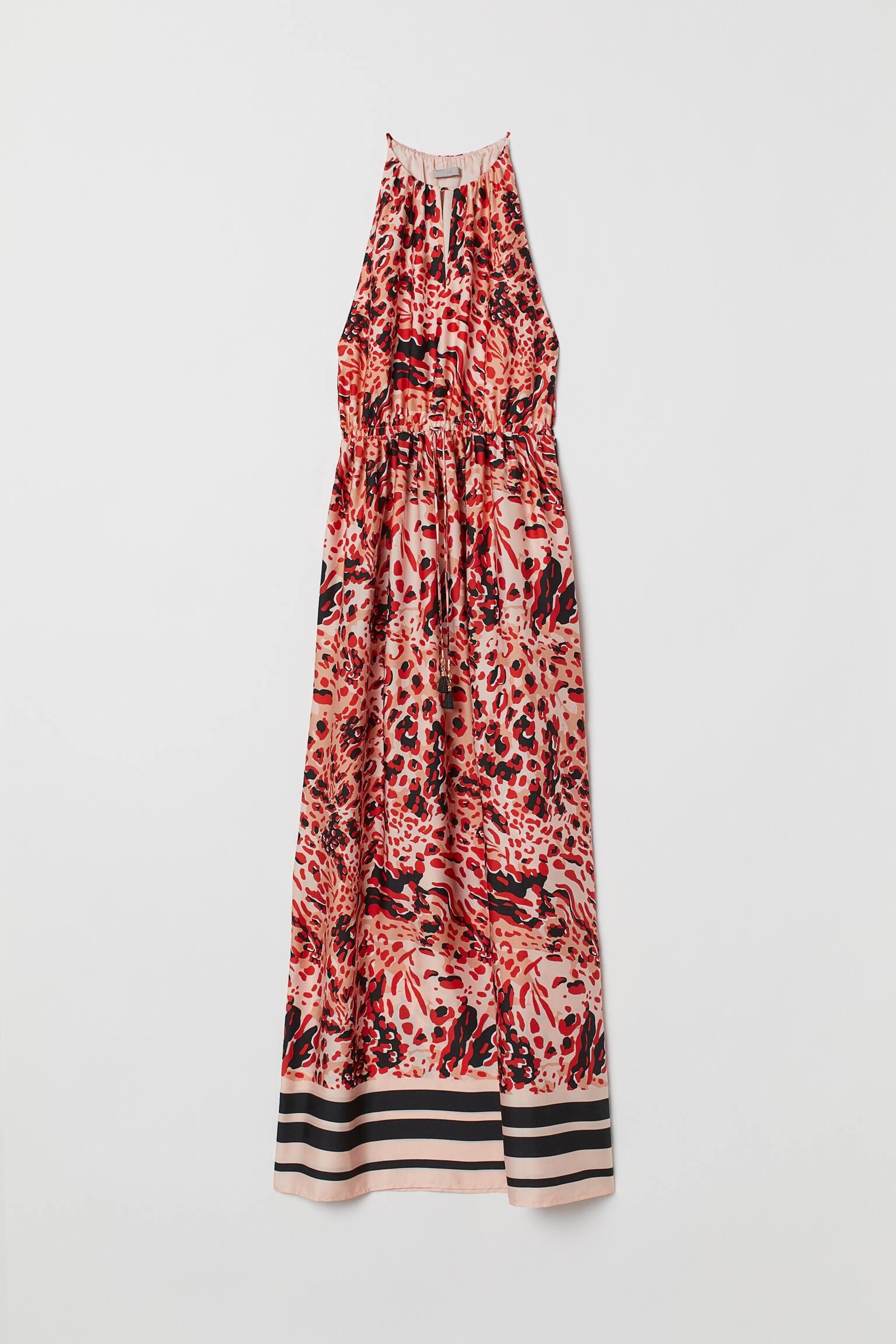 Платье H&M 710108П р. 32 Красный/Леопардовый (1111109407708)