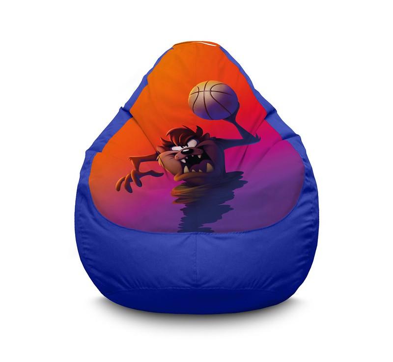 Кресло мешок iPuff Space Jam Tasmanian Devil Оксфорд XXL 90х125 см Синий Кресло мешок iPuff Space Jam Tasmanian Devil Оксфорд XXL 90х125 см Синий