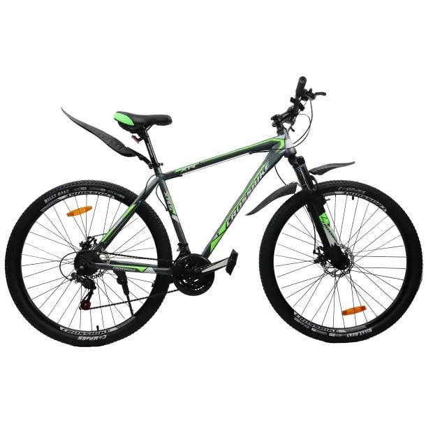 Велосипед гірський Cross Bike Racer MTB 2022 від 175 см 27,5" 19" Сіро-зелений (fe00b8af)