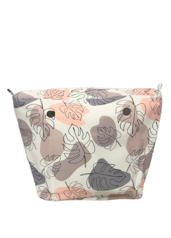 Подкладка джинсовая для сумки Mini Акварель листья (12610)