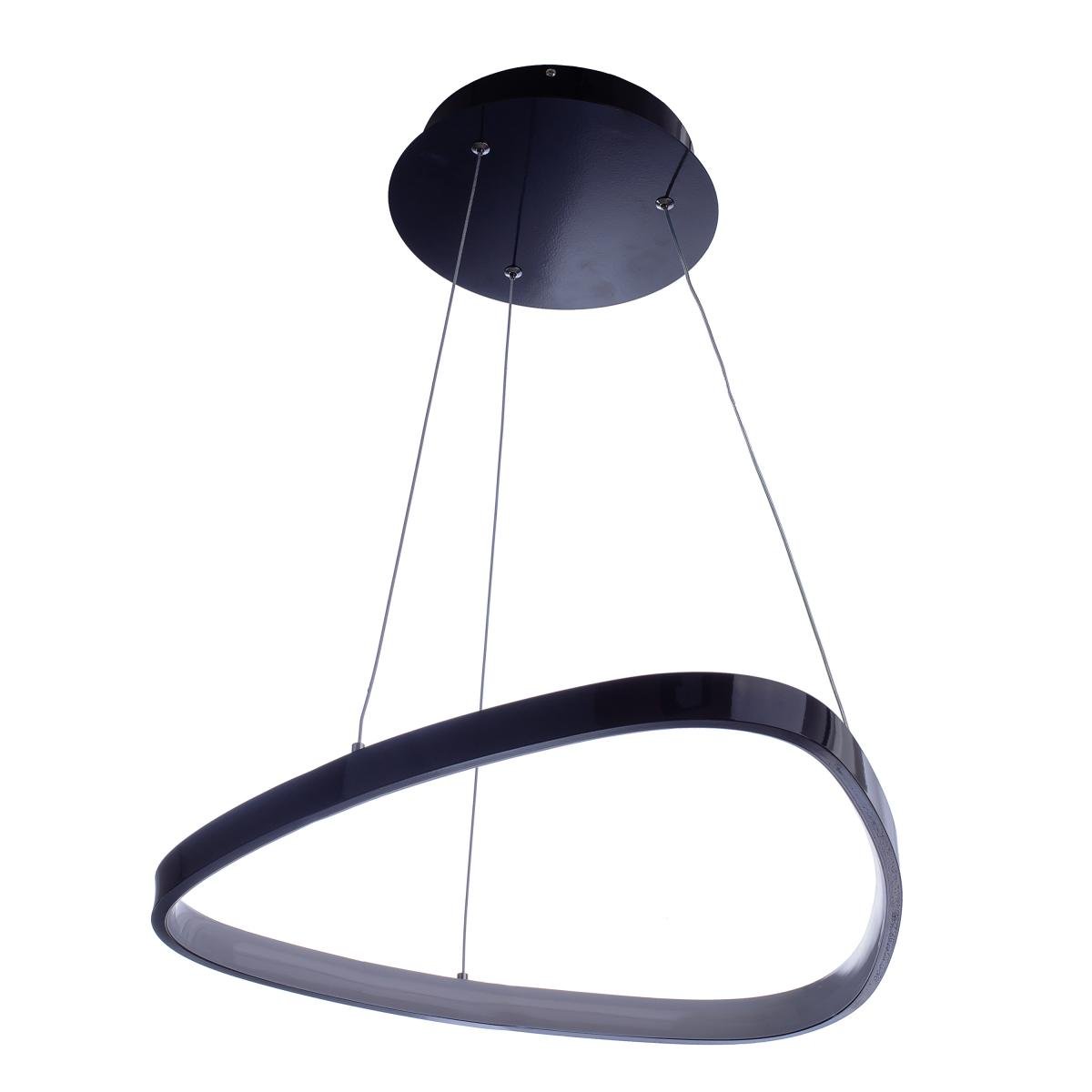 Люстра подвесная Brille BL-571C/30 W NW BK LED для натяжного потолка