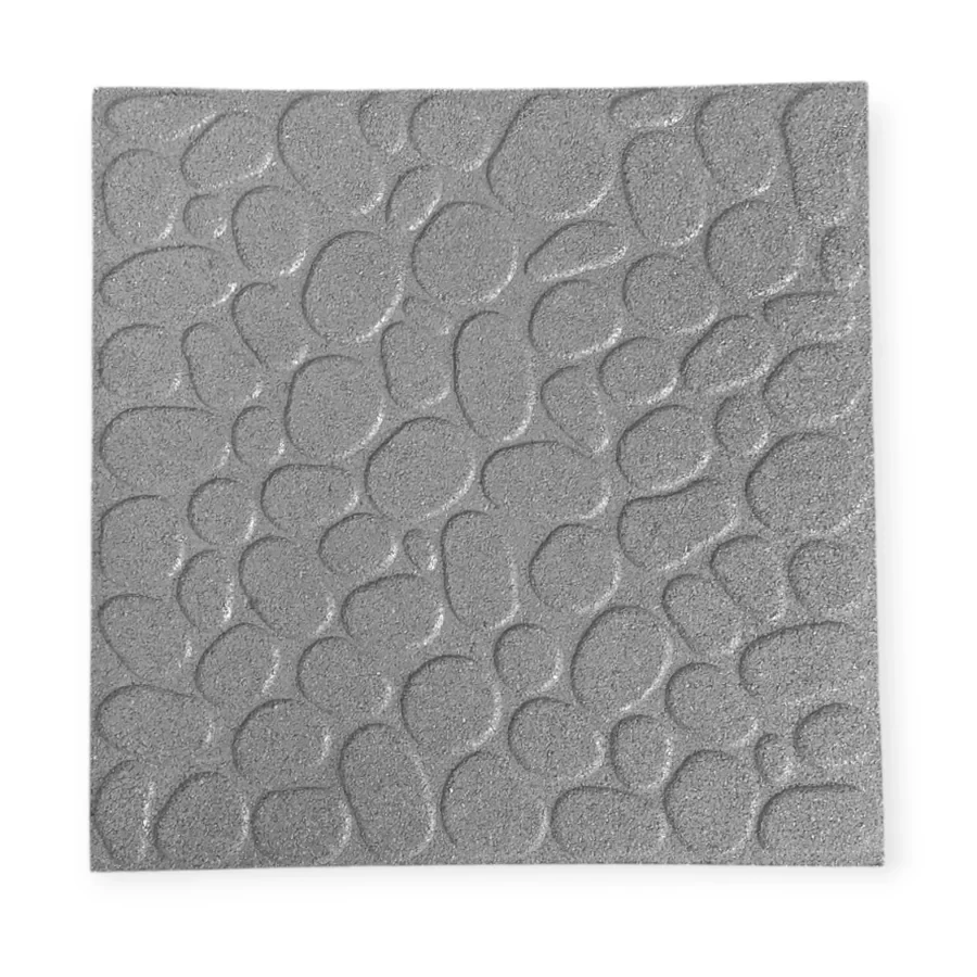 Резиновая плитка Галька 500х500х30 мм Серый (2562227315) Резиновая плитка Галька 500х500х30 мм Серый (2562227315)