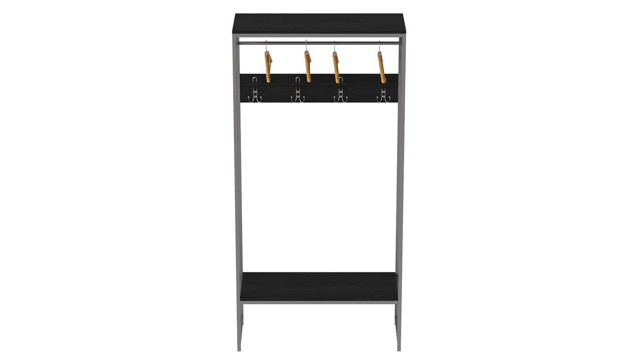 Вешалка модульная напольная Ferrum-decor Трелис 14 ДСП 16 мм 180x90x38 см Серый/Сосная Кембра (FRD-104360)