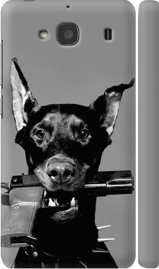 Чехол на Xiaomi Redmi 2 Доберман (2745c-98-42517)