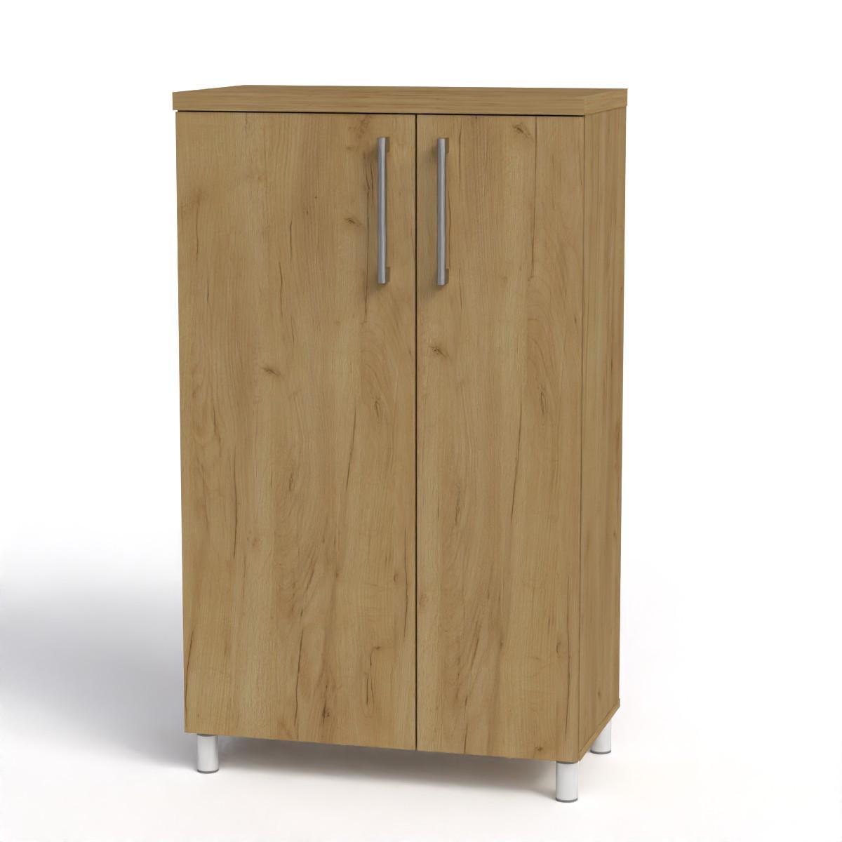 Комод Компанит МГ-2 Тумба-2 70х40х126,4 см Дуб крафт золотой (25398980)