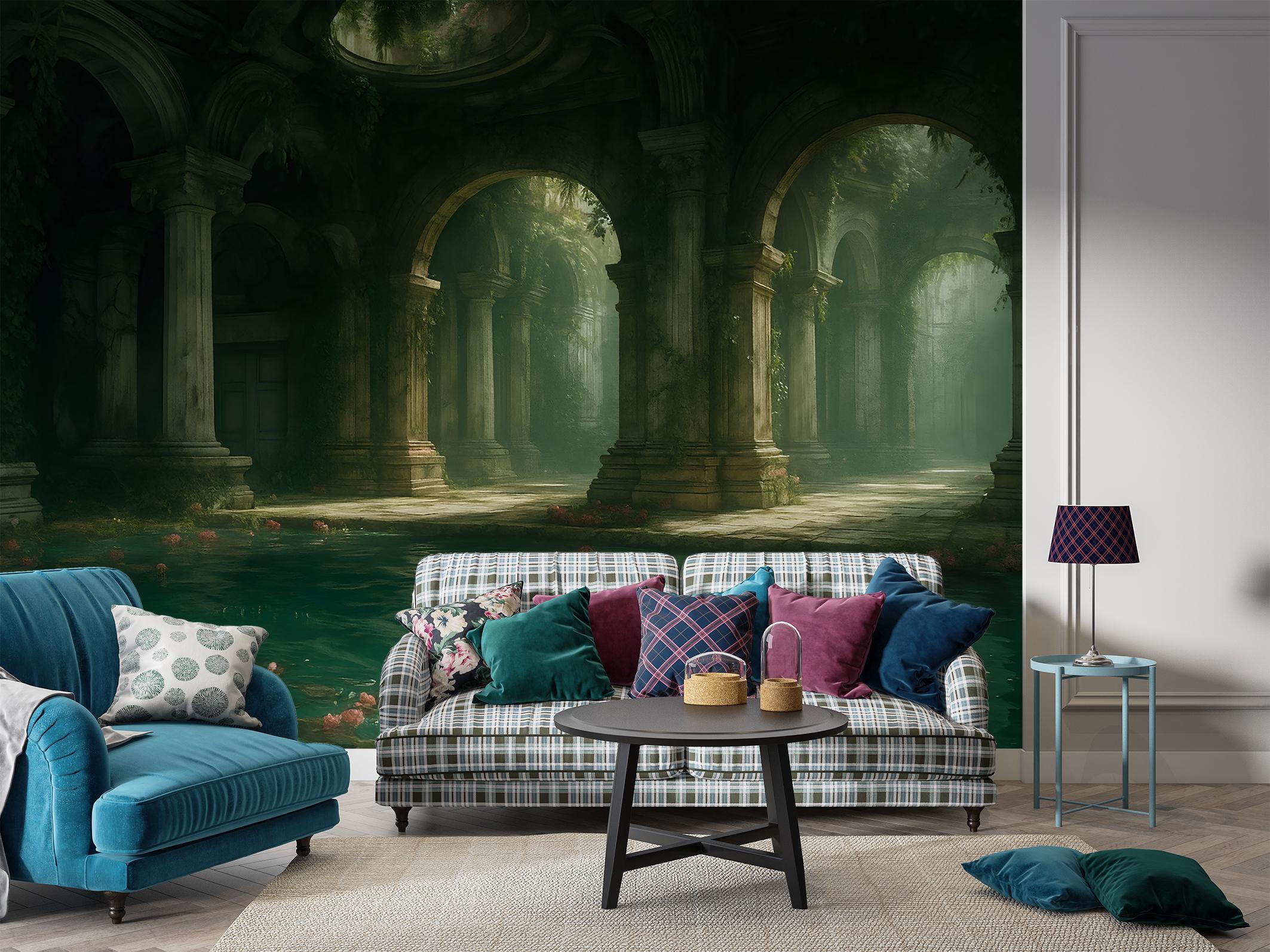 Фотообои флизелиновые Upstream Затерянный храм воды 180х120 см (VINT-014/2) - фото 8 Фотообои флизелиновые Upstream Затерянный храм воды 180х120 см (VINT-014/2) - фото 8