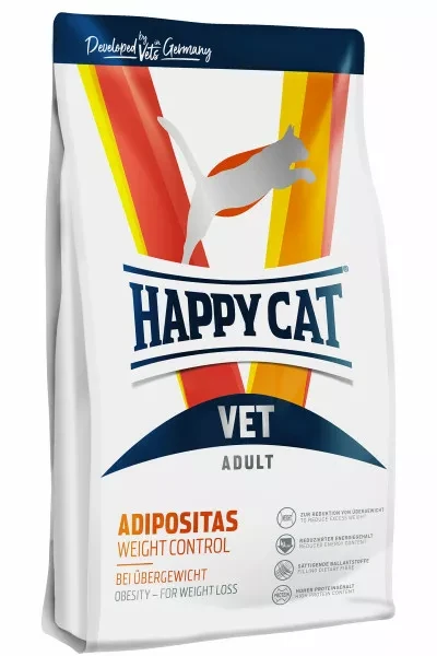 Корм сухий дієтичний Happy Cat VET Diet Adipositas для котів з надмірною вагою 1 кг (70677)