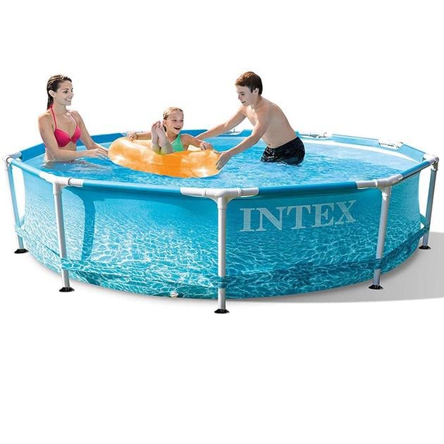 Басейн каркасний Intex круглий 305х76 см 4485 л (i7-99248) - фото 2